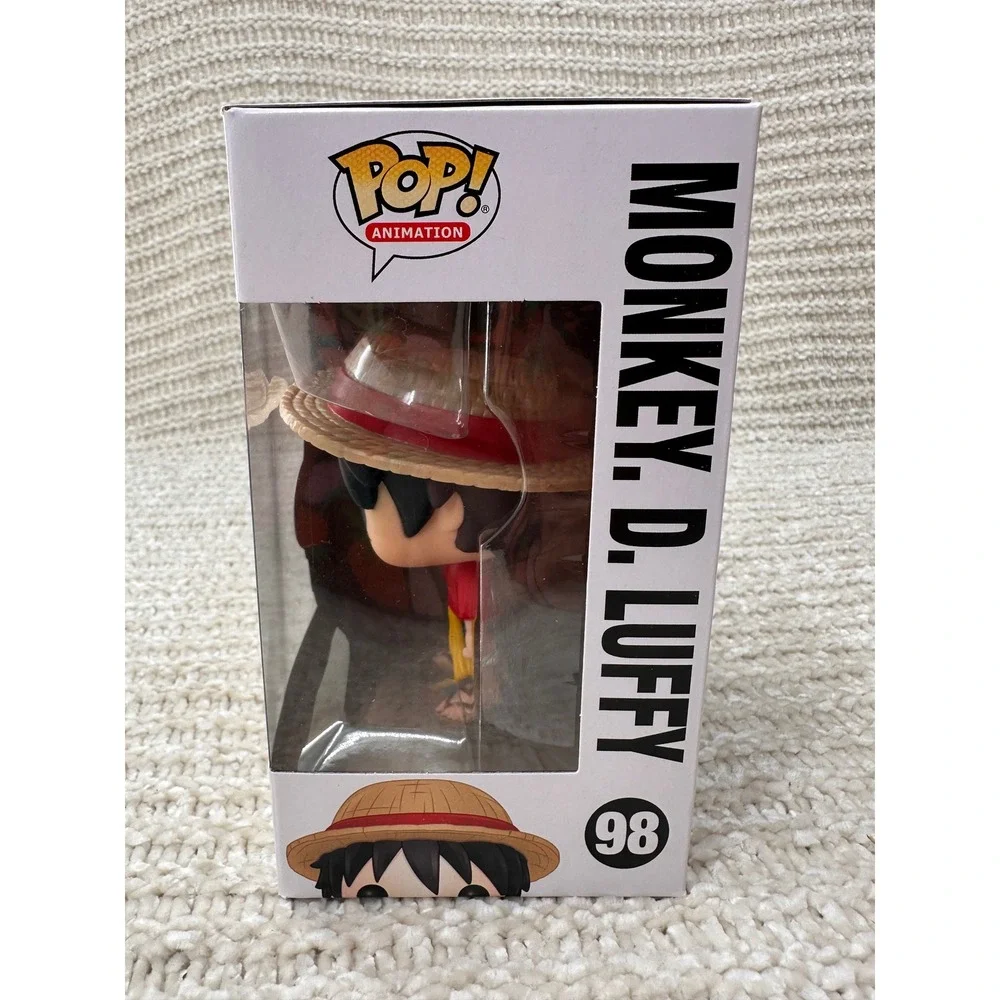 Funko Pop One Piece Monkey D Luffy 98 Vinyl Figure Anime Collectible Toy New Box